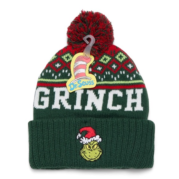 The Grinch Knit Beanie - Picture 2 of 5